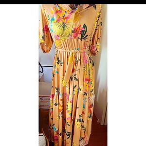 Very floral cute dress